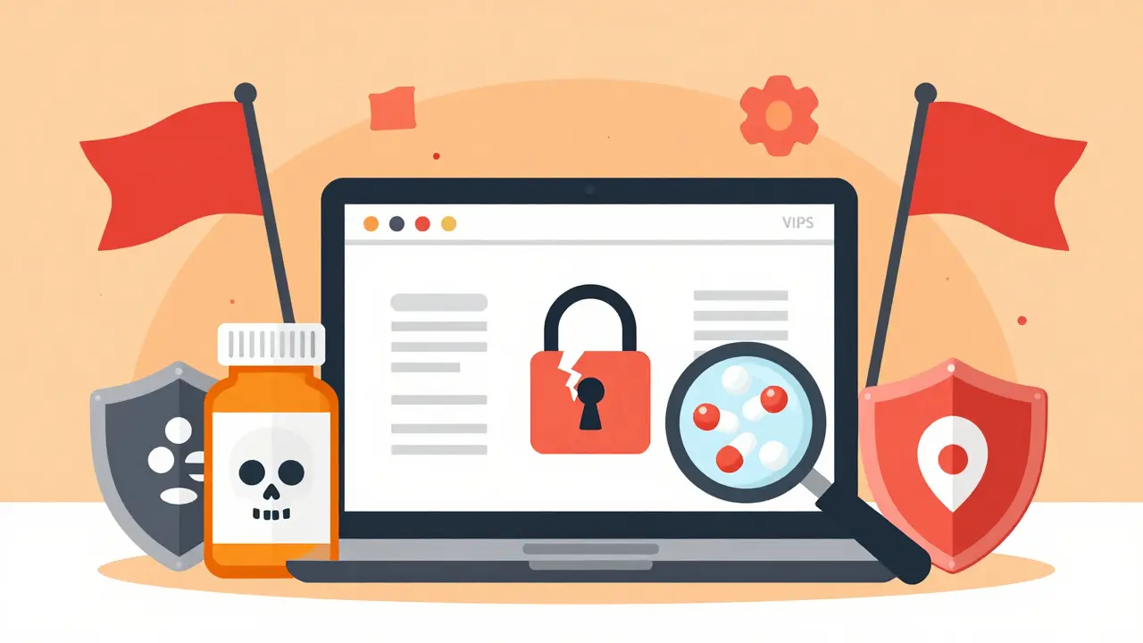 Warning signs of fake online pharmacy scams